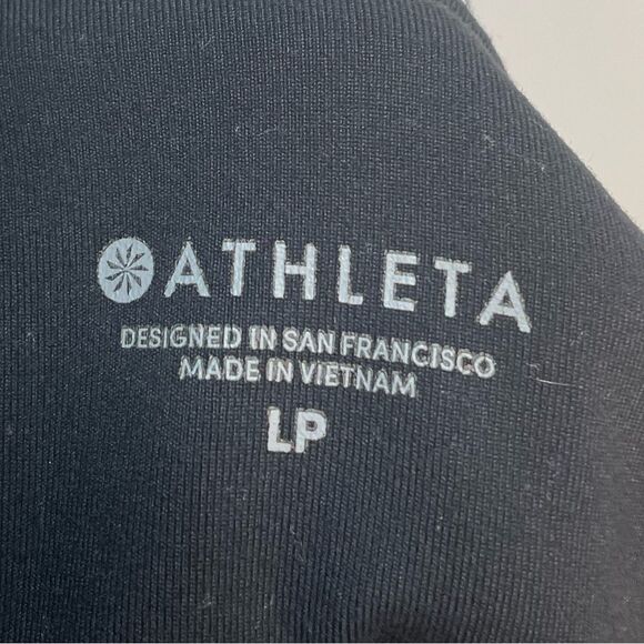 5 for $25🔥Athleta Black Cropped Leggings Large Petite - Picture 6 of 8